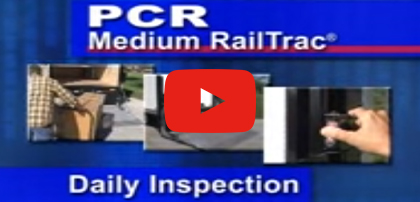 PCR Medium RailTrac Checklist for Inspection