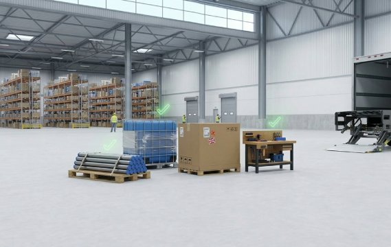boxes on pallet