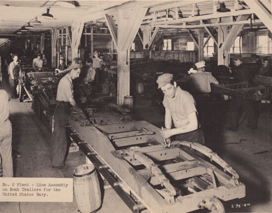 Bomb Trailer Assembly 1944