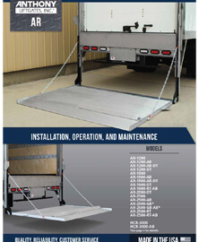 Medium Duty Series AR Medium RailTrac™ Liftgate | Trailer Lift